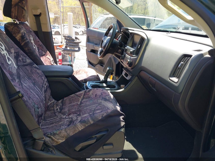 2015 CHEVROLET COLORADO VIN: 1GCGTCE39F1167860
