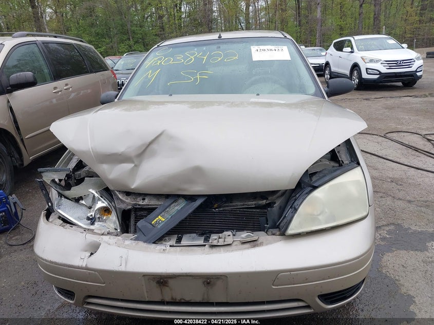 2006 FORD FOCUS VIN: 1FAFP34N16W150966