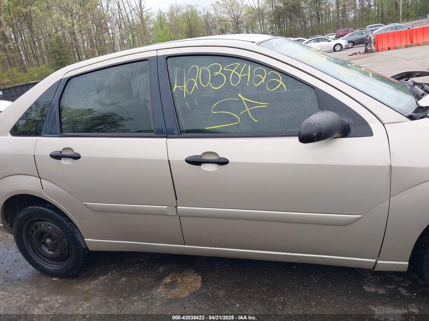 2006 FORD FOCUS VIN: 1FAFP34N16W150966