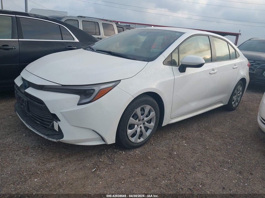 2023 Toyota Corolla, Flood, IAAI, VIN JTDBCMFE4PJ011078 — photo 2