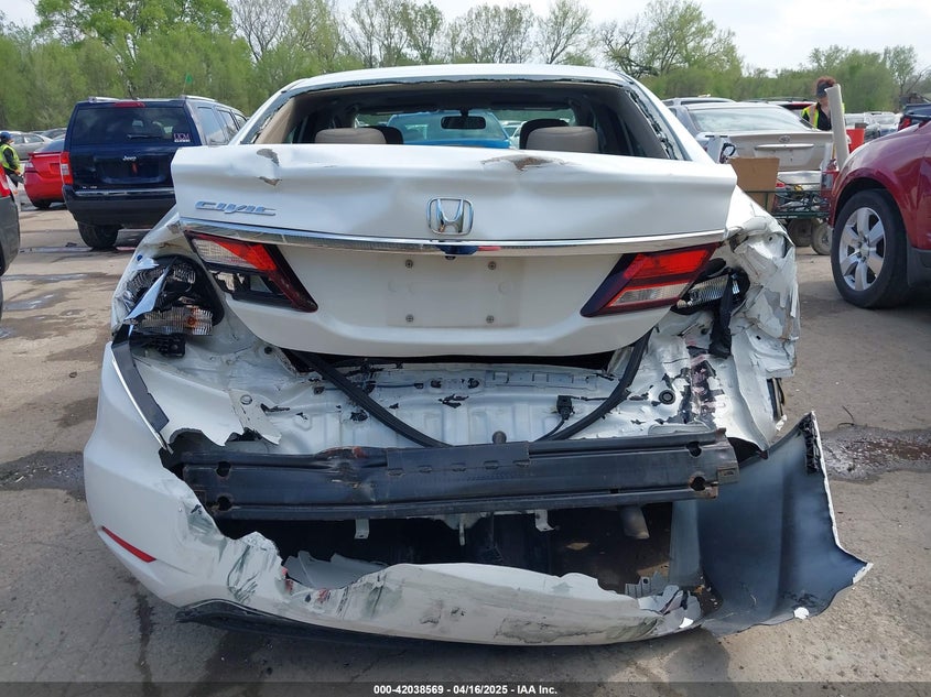 2014 HONDA CIVIC VIN: 19XFB2F98EE218322
