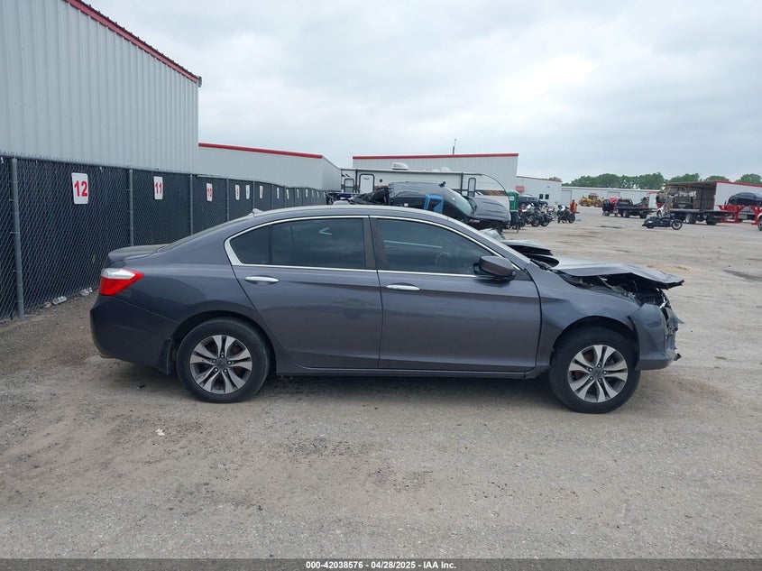 2014 HONDA ACCORD VIN: 1HGCR2F3XEA052500
