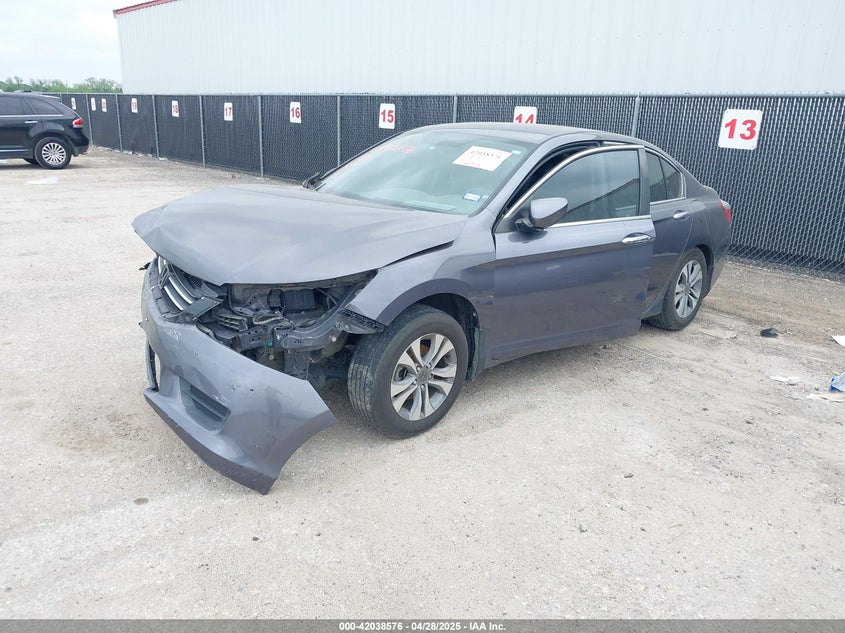 2014 HONDA ACCORD VIN: 1HGCR2F3XEA052500