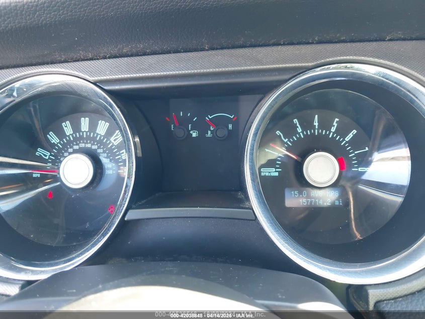 2012 Ford Mustang V6 VIN: 1ZVBP8AM6C5211356 Lot: 42038848