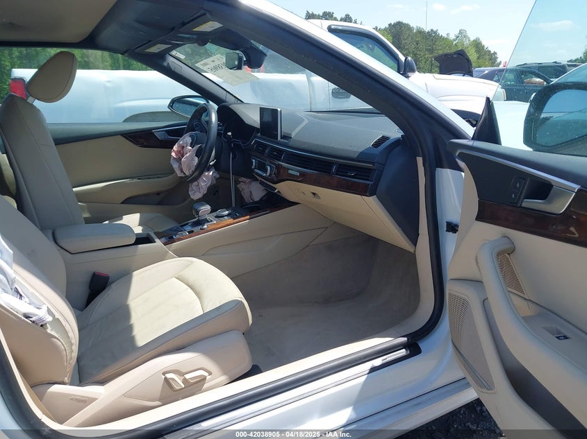 2018 AUDI A5 VIN: WAUYNGF5XJN010374