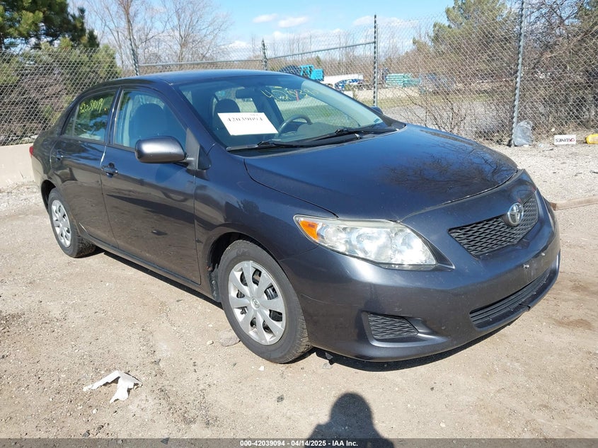2009 TOYOTA COROLLA VIN: 1NXBU40E89Z103135