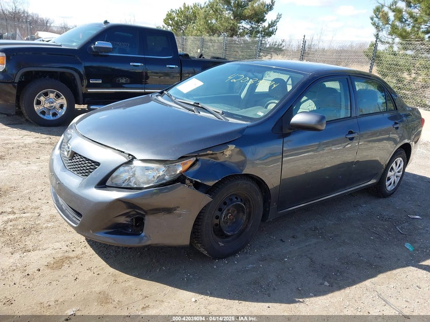 2009 TOYOTA COROLLA VIN: 1NXBU40E89Z103135
