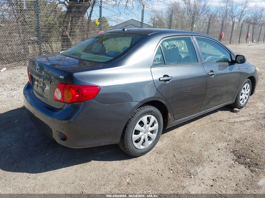 2009 TOYOTA COROLLA VIN: 1NXBU40E89Z103135