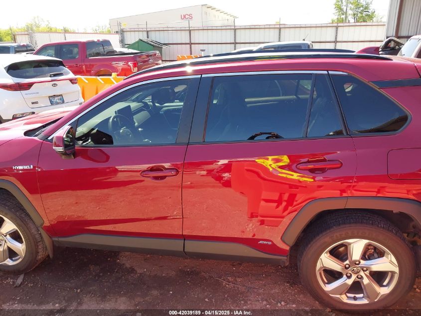 2021 Toyota Rav4 Hybrid Xle Premium VIN: 4T3B6RFV7MU033271 Lot: 42039189