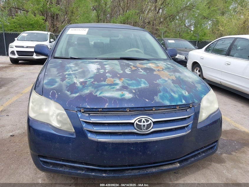 2006 TOYOTA AVALON VIN: 4T1BK36B96U073278