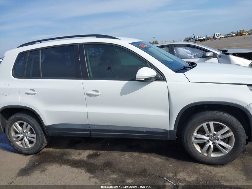 2016 VOLKSWAGEN TIGUAN S - WVGAV7AX0GW528750