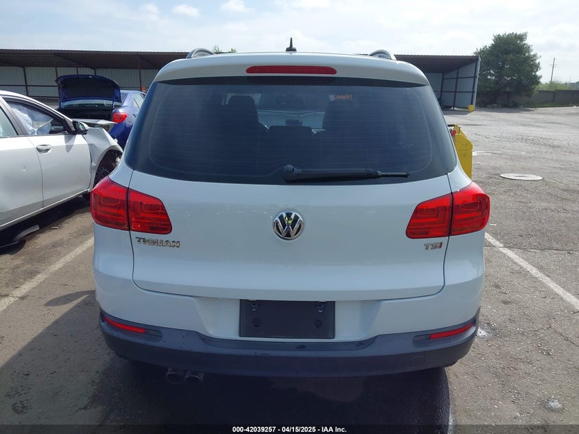 2016 VOLKSWAGEN TIGUAN S - WVGAV7AX0GW528750