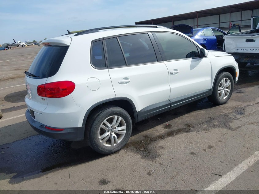 2016 VOLKSWAGEN TIGUAN S - WVGAV7AX0GW528750