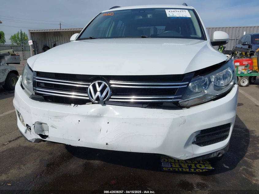 2016 VOLKSWAGEN TIGUAN S - WVGAV7AX0GW528750