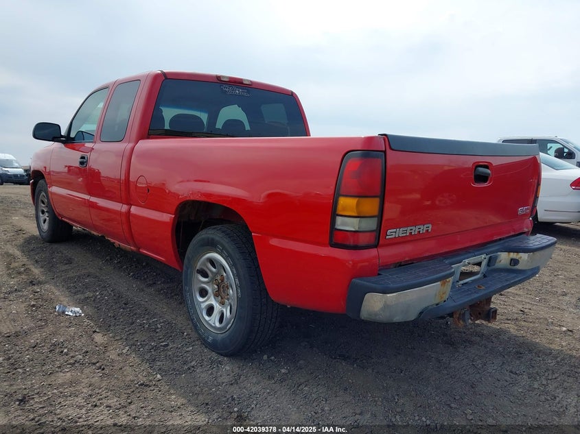 2006 GMC SIERRA 1500 VIN: 1GTEC19Z76Z290987
