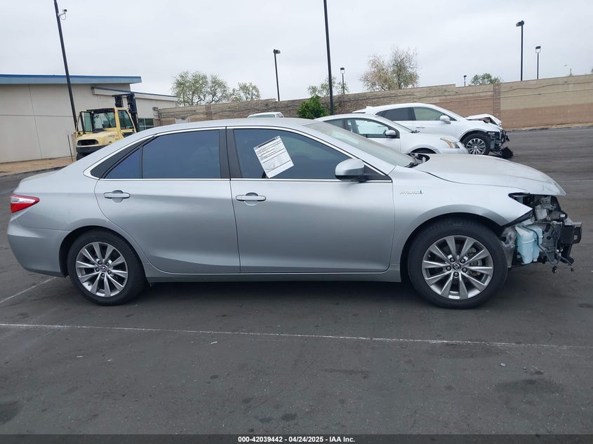 2015 TOYOTA CAMRY HYBRID XLE - 4T1BD1FK2FU167713