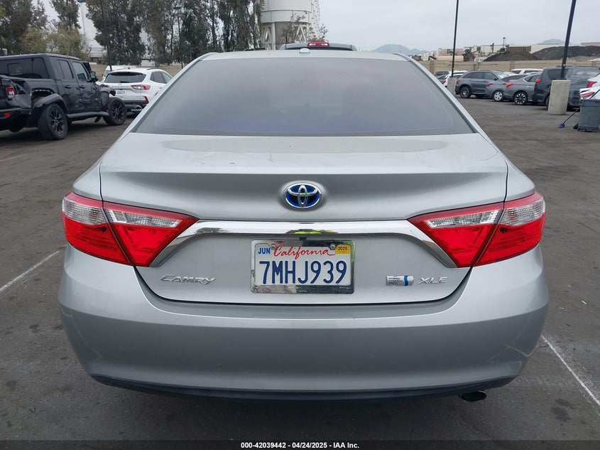 2015 TOYOTA CAMRY HYBRID XLE - 4T1BD1FK2FU167713