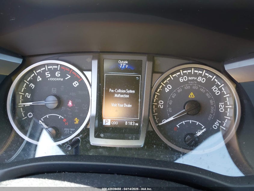VIN 3TMGZ5AN8PM635244 2023 TOYOTA TACOMA LIMITED