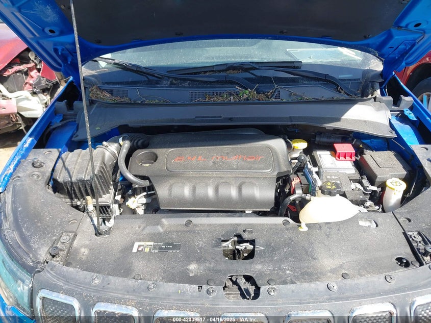 VIN 3C4NJCBB9NT214210 2022 JEEP COMPASS LATITUDE FWD
