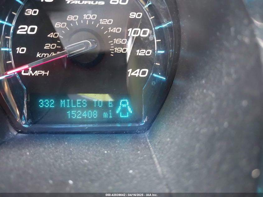 2010 FORD TAURUS VIN: 1FAHP2FW2AG140247