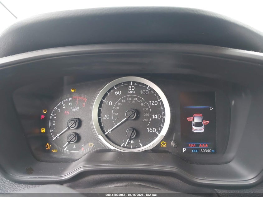 2020 TOYOTA COROLLA VIN: JTDEPRAE1LJ047181