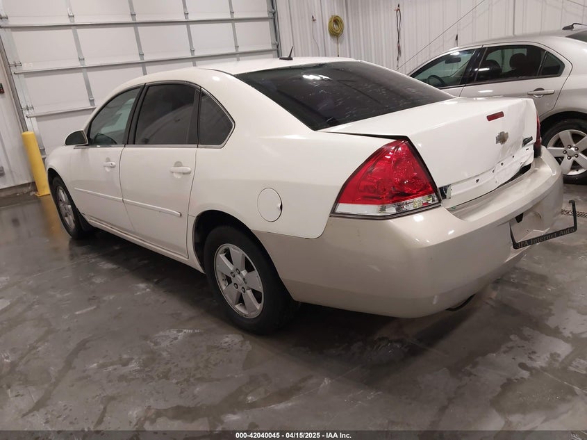 2008 CHEVROLET IMPALA VIN: 2G1WT58K789246719