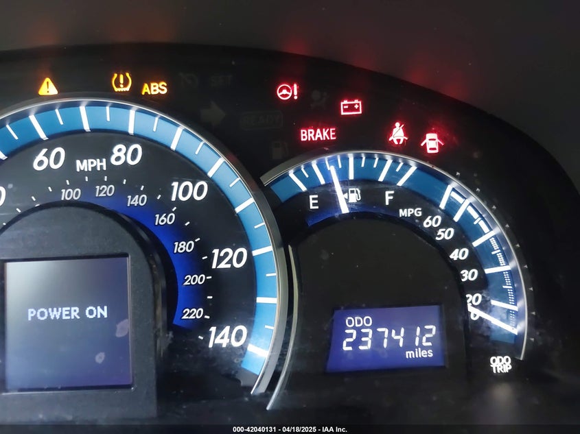 2012 TOYOTA CAMRY VIN: 4T1BD1FKXCU030157