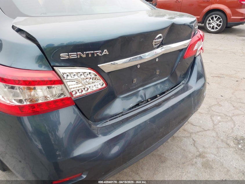 2015 NISSAN SENTRA VIN: 3N1AB7APXFY277095