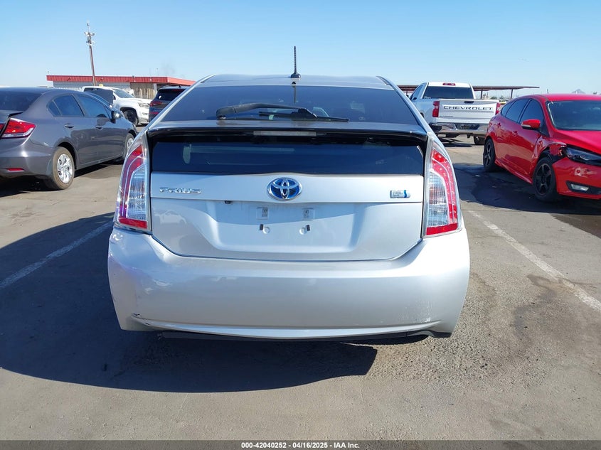 2013 TOYOTA PRIUS VIN: JTDKN3DU1D5650005