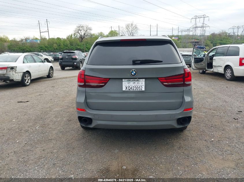 2016 BMW X5 xDrive50I VIN: 5UXKR6C57G0J80370 Lot: 42040278
