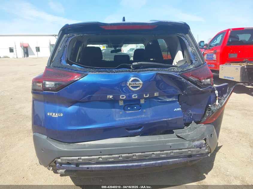 VIN 5N1AT3AB7MC849121 2021 NISSAN ROGUE S INTELLIGENT AWD