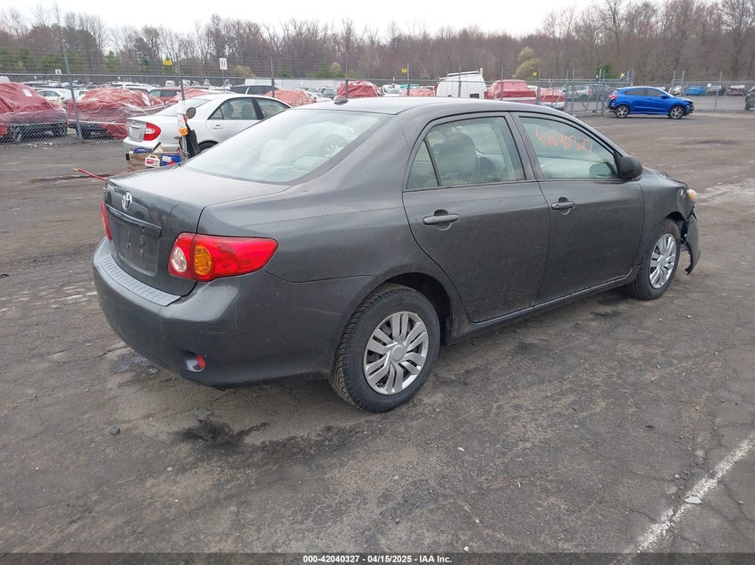2009 TOYOTA COROLLA VIN: JTDBL40E799042712