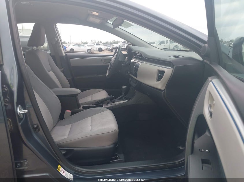 2015 TOYOTA COROLLA VIN: 2T1BURHE3FC323510