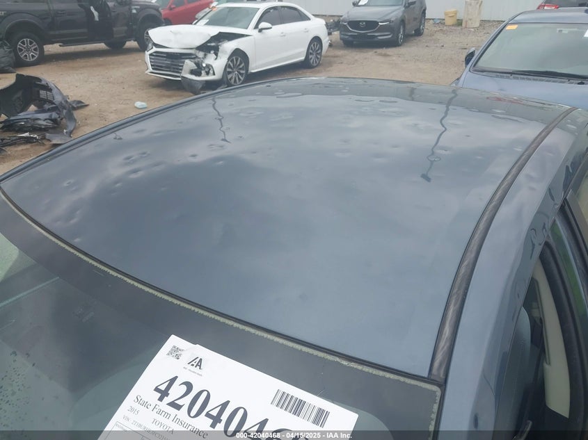 2015 TOYOTA COROLLA VIN: 2T1BURHE3FC323510