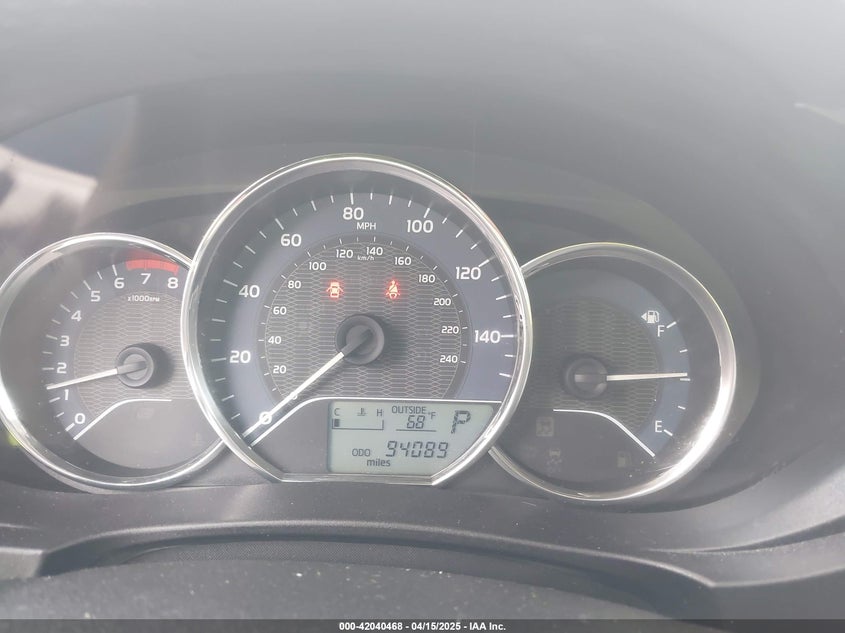2015 TOYOTA COROLLA VIN: 2T1BURHE3FC323510