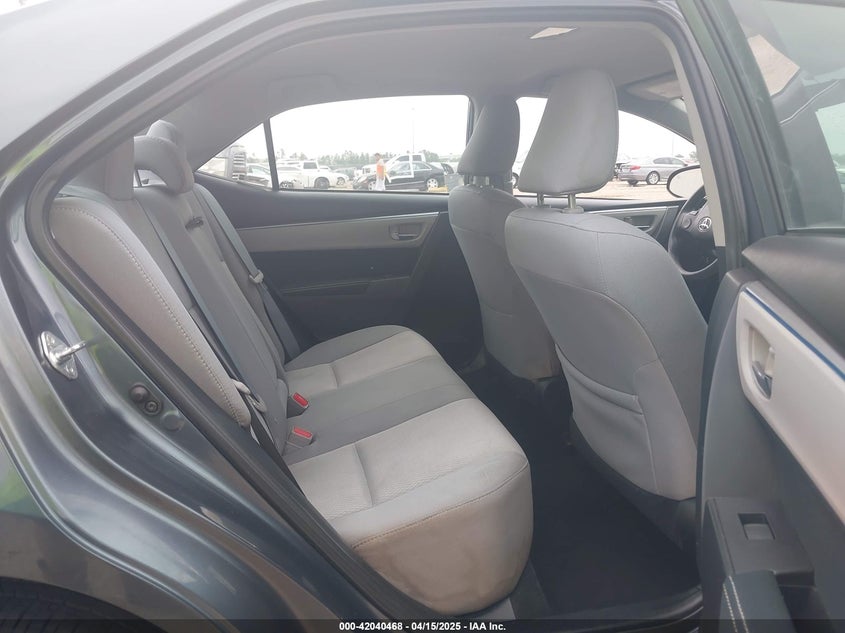 2015 TOYOTA COROLLA VIN: 2T1BURHE3FC323510