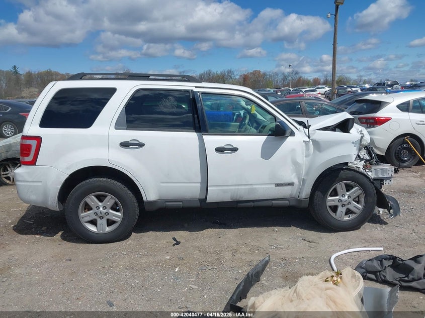 2008 FORD ESCAPE VIN: 1FMCU59H48KC09874