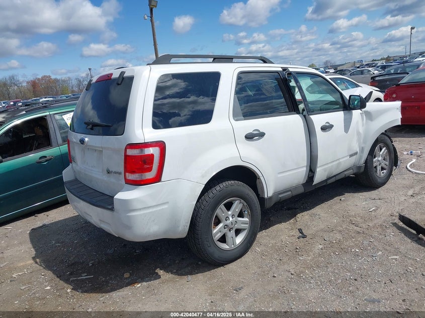 2008 FORD ESCAPE VIN: 1FMCU59H48KC09874
