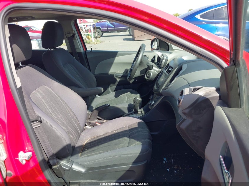 2016 CHEVROLET SONIC VIN: 1G1JC6SB5G4174395
