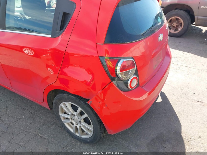 2016 CHEVROLET SONIC VIN: 1G1JC6SB5G4174395