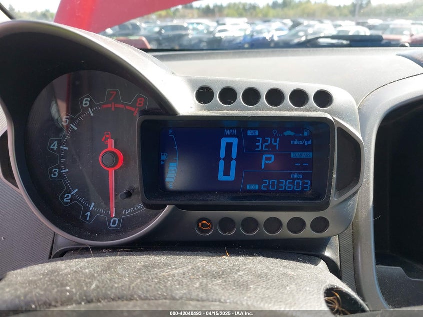 2016 CHEVROLET SONIC VIN: 1G1JC6SB5G4174395