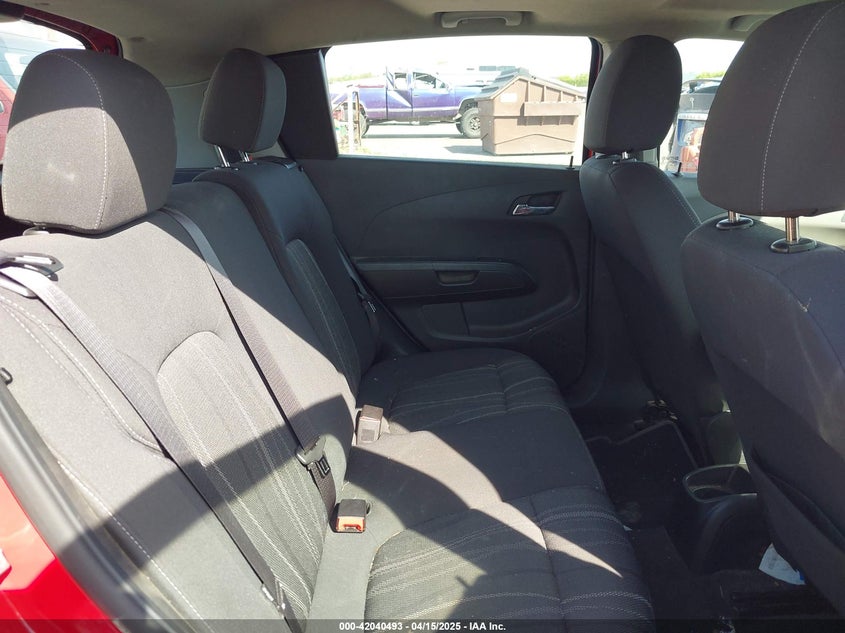 2016 CHEVROLET SONIC VIN: 1G1JC6SB5G4174395