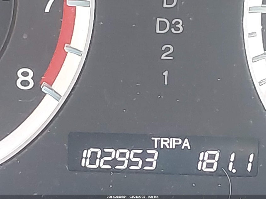 2009 HONDA ACCORD VIN: 1HGCP36859A051445