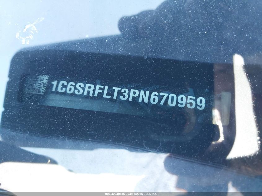 2023 Ram 1500 - 1C6SRFLT3PN670959