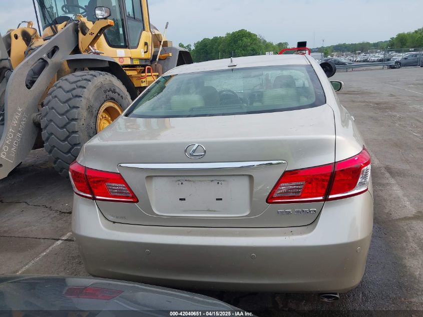 2011 Lexus Es 350 VIN: JTHBK1EG3B2464159 Lot: 42040651