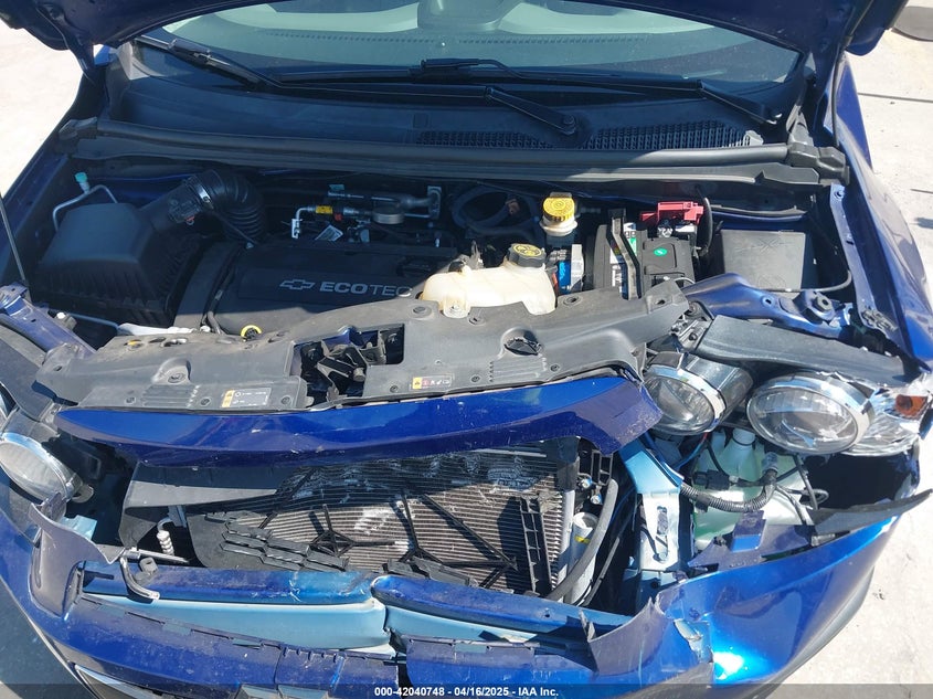 2013 CHEVROLET SONIC VIN: 1G1JA6SH0D4201346