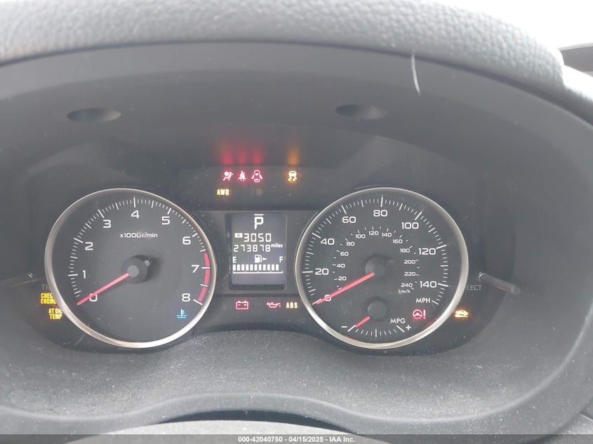 2014 SUBARU XV CROSSTREK 2.0I LIMITED - JF2GPAGC6E8293753