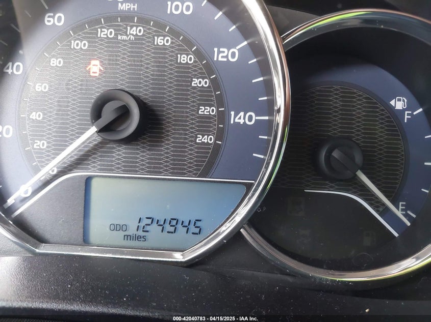 2016 TOYOTA COROLLA VIN: 5YFBURHEXGP407759