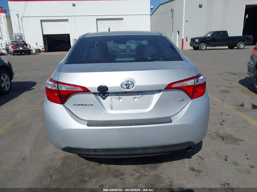 2016 TOYOTA COROLLA VIN: 5YFBURHEXGP407759