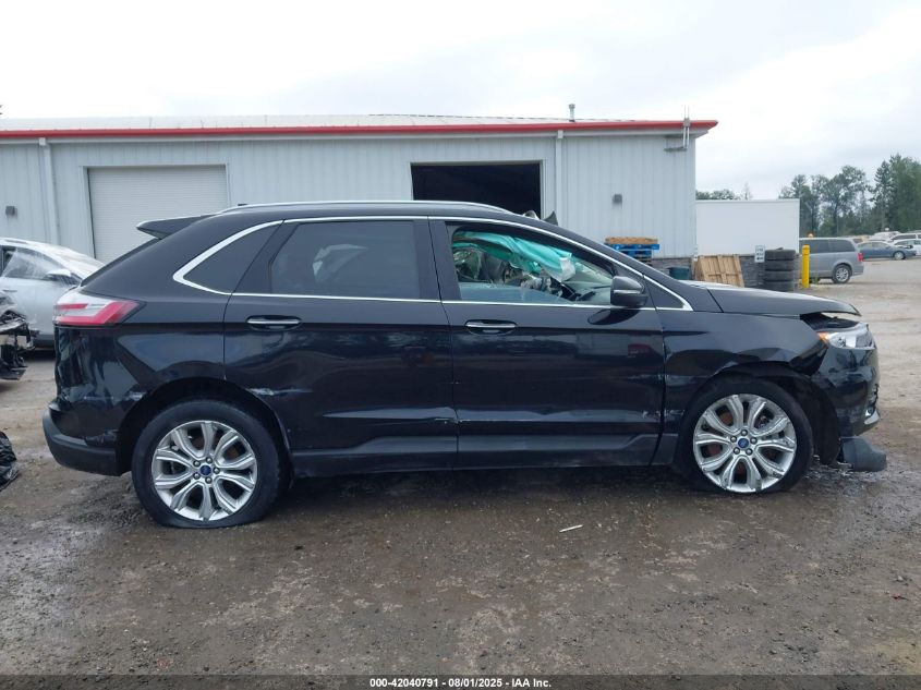 2020 Ford Edge Titanium VIN: 2FMPK4K90LBA45434 Lot: 42040791